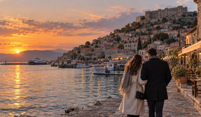 Sevgililer Günü Özel Midilli Turu Kapı Vizesi İmkanı ile 1 Gece Konaklama
