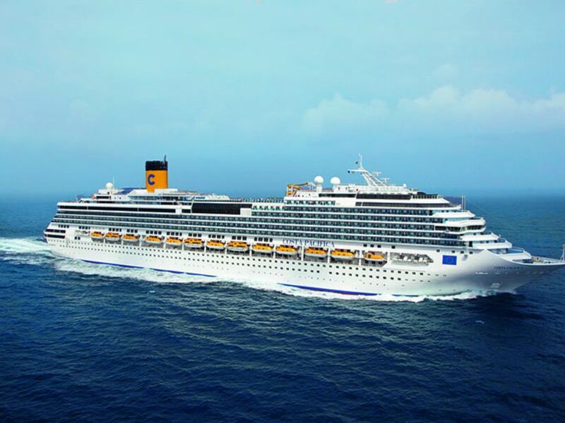 Costa Pacifica ile Palma de Mallorca lı Akdeniz PGS ile 18.04