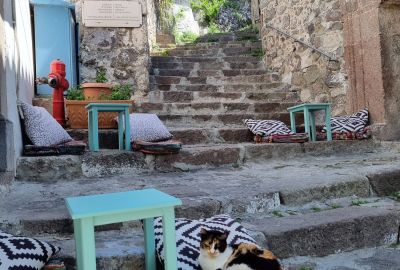 Ayvalık Çıkışlı Midilli Adası Turu Kapı Vizesi İmkanı Molivos Konaklama Farkı ile