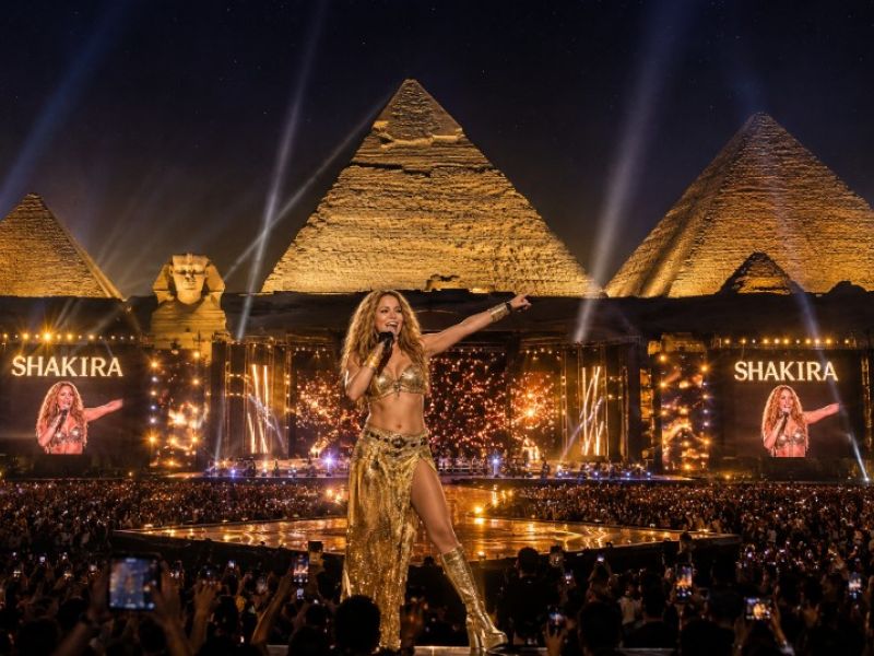İzmir Çıkışlı Kahire Turu Pegasus Havayolları ile 3 Gece Transfer Saatine Kadar Kullanımlı Shakira Konser Bileti Dahil